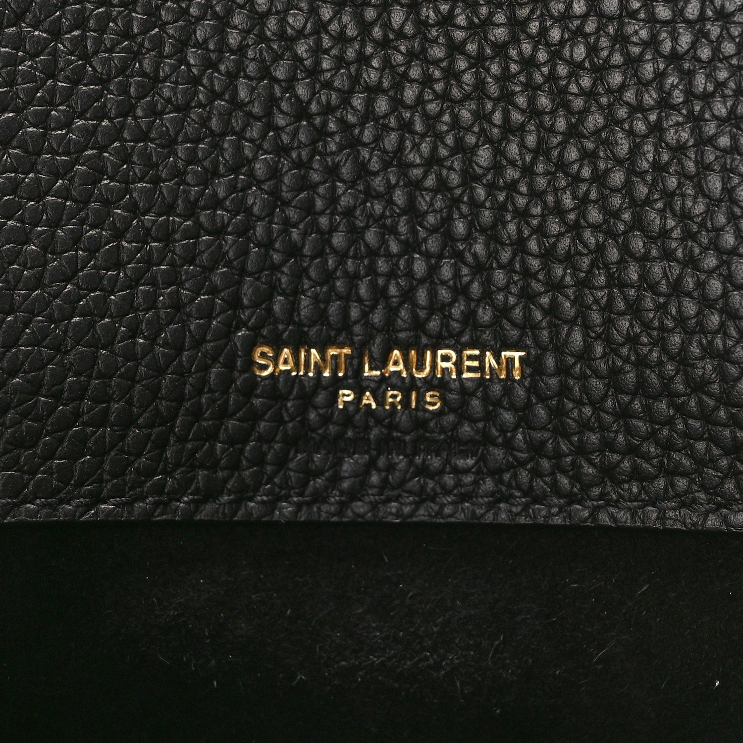 Saint Laurent Grained Calfskin Small Supple Sac De Jour Black 7 of 9