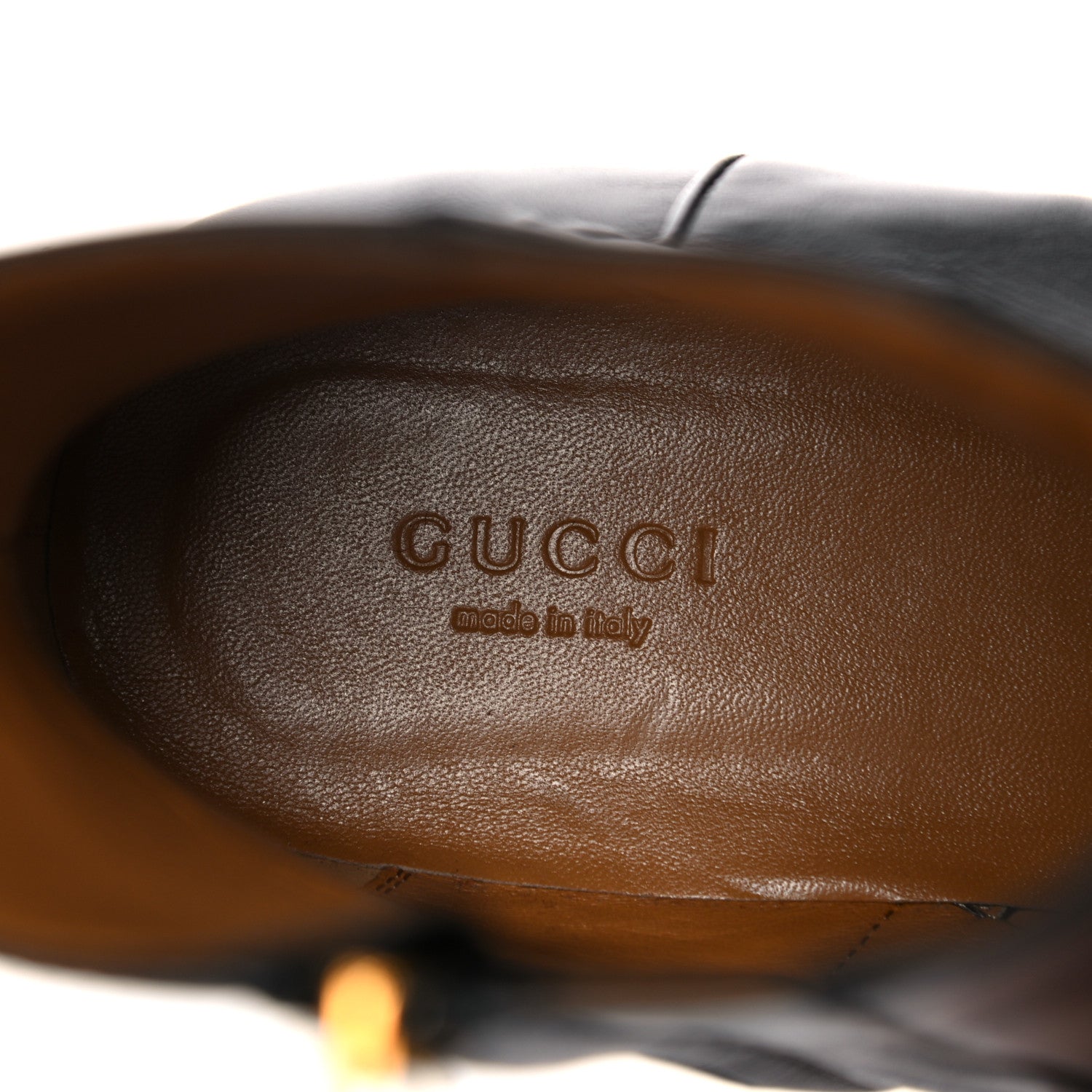 Gucci Malaga Kid Womens Jordaan Ankle Boots 40 Black 7 of 12