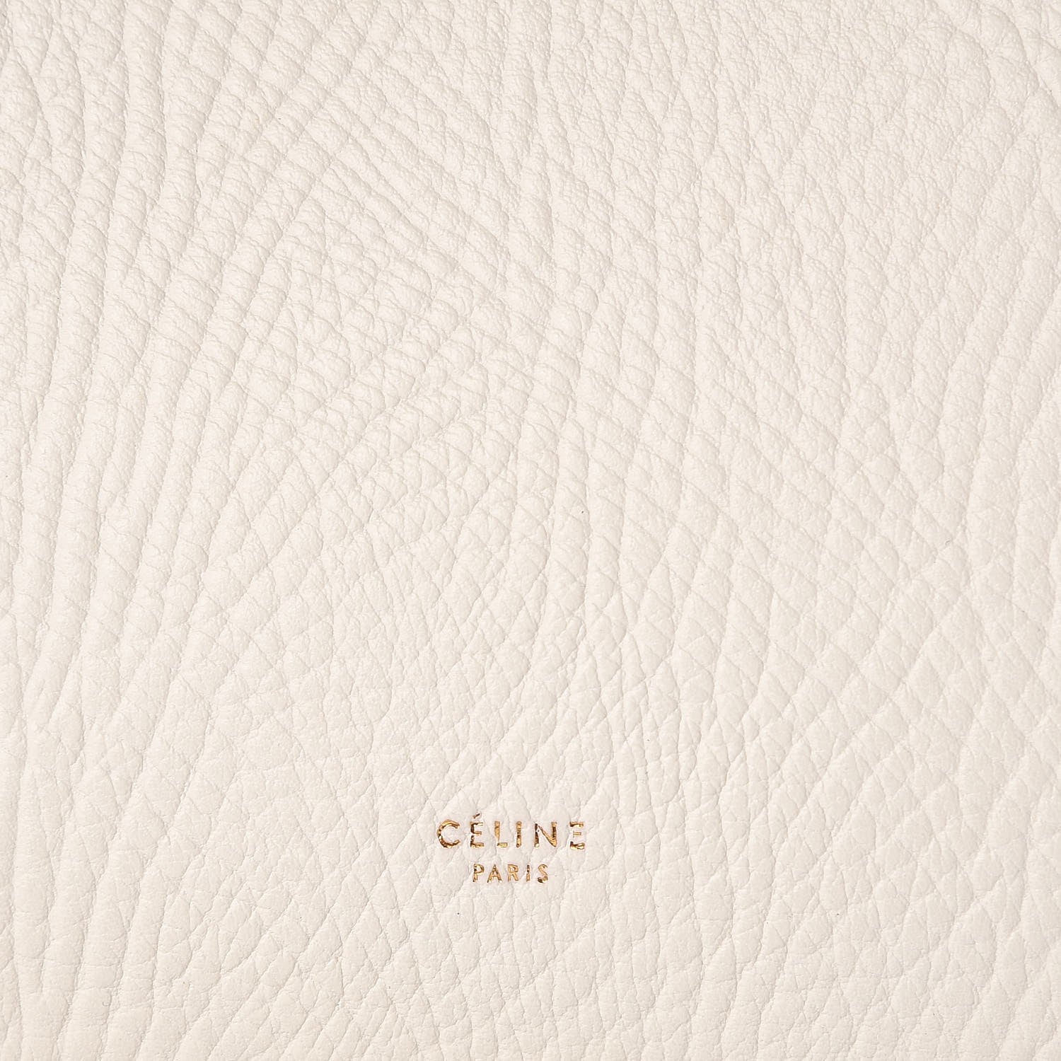 Celine Elephant Calfskin Mini Belt Bag White 7 of 9