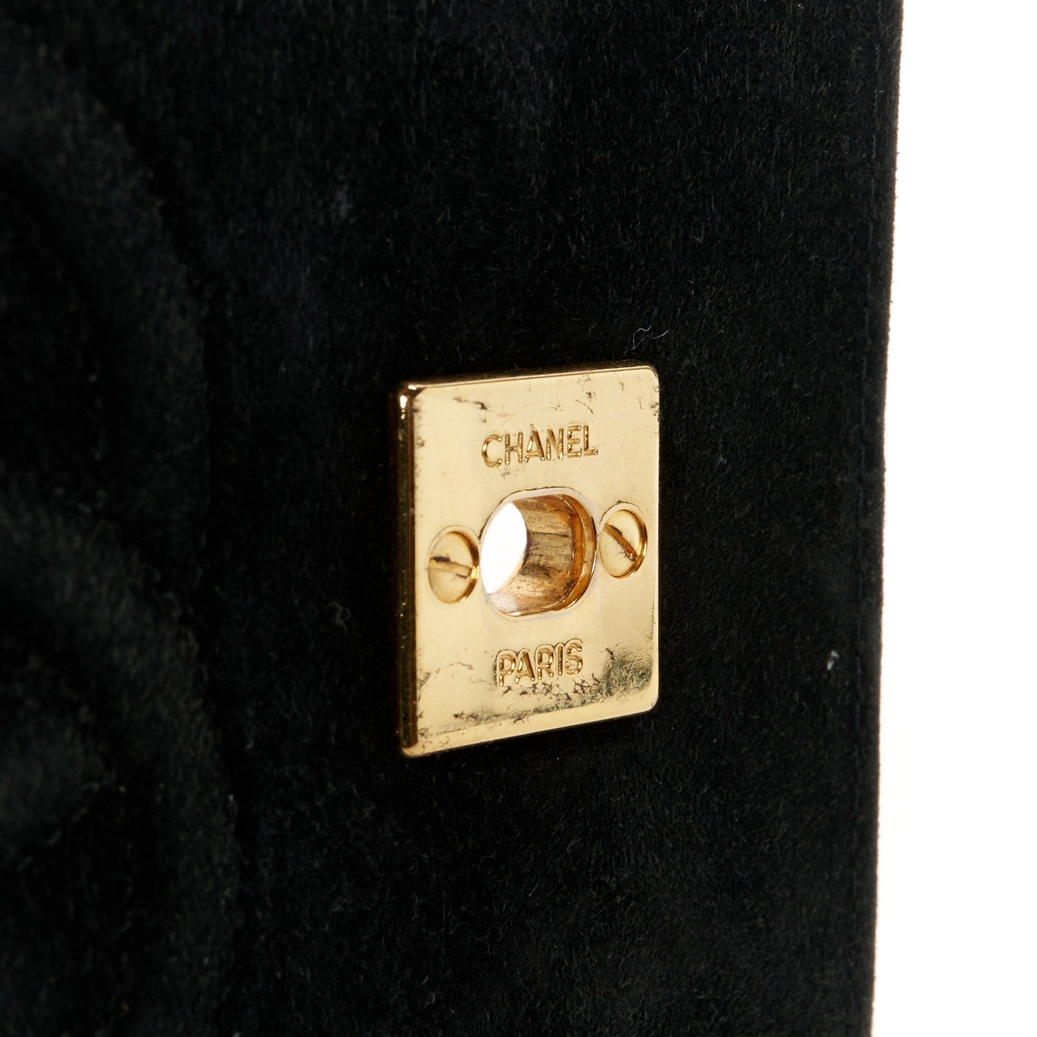 Chanel Suede Quilted Mini Flap Black 7 of 11