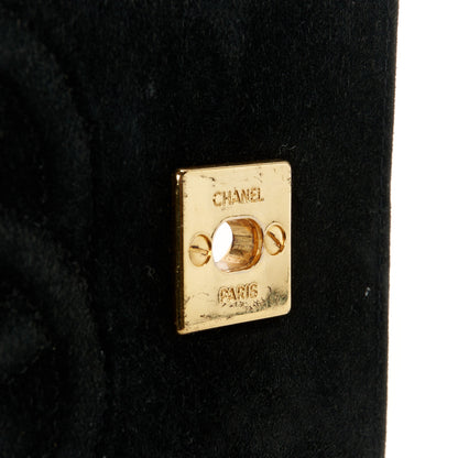 Chanel Suede Quilted Mini Flap Black 7 of 11