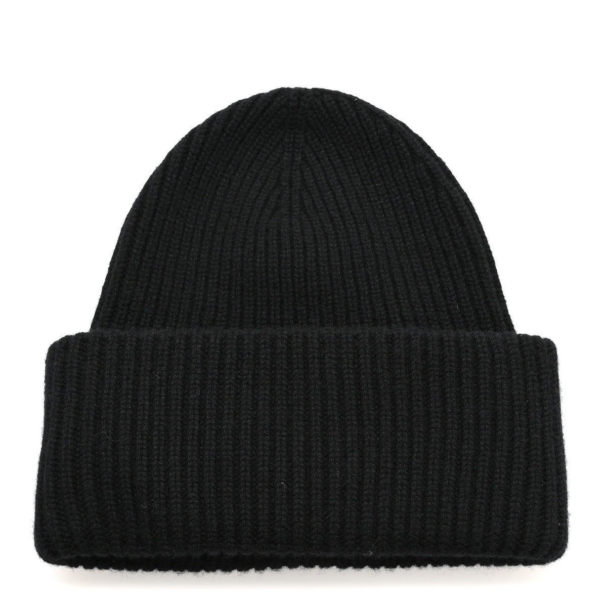 Cashmere CC Beanie Hat Black Ecru