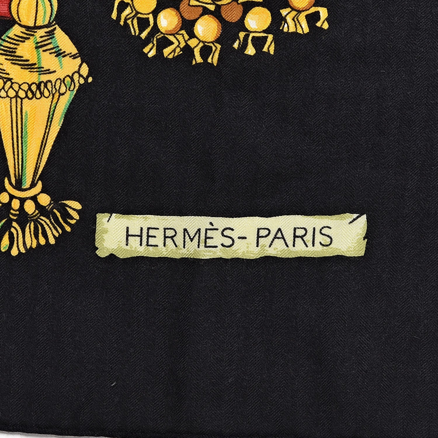 Hermes Cashmere Silk Passementerie Shawl 140 6 of 6