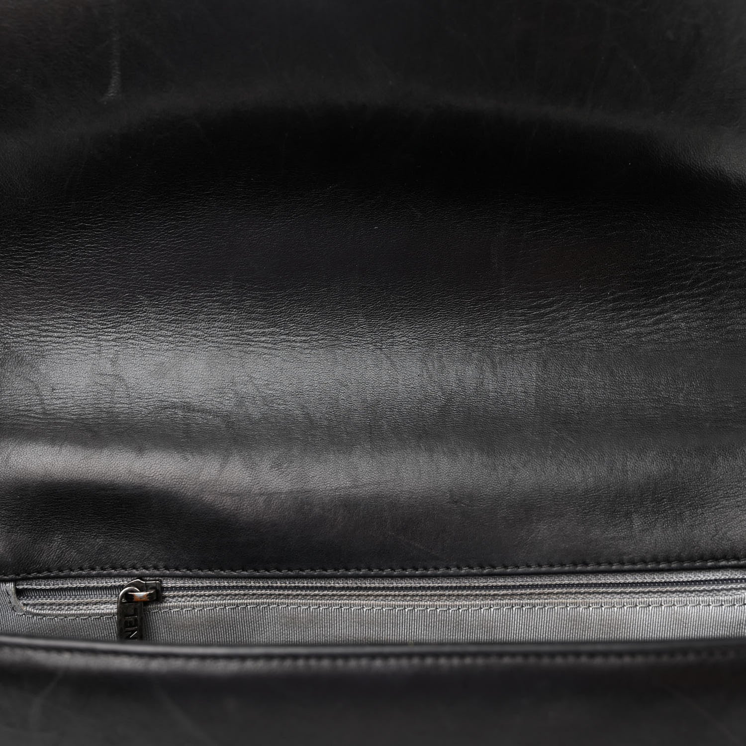 Chanel Calfskin Quilted Large Boy Flap Black 12 of 13
