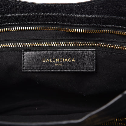 Balenciaga Chevre Gold Metallic Edge Hardware City Black 7 of 12