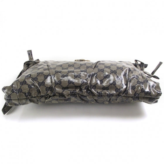 Crystal GG Hysteria Clutch Blue