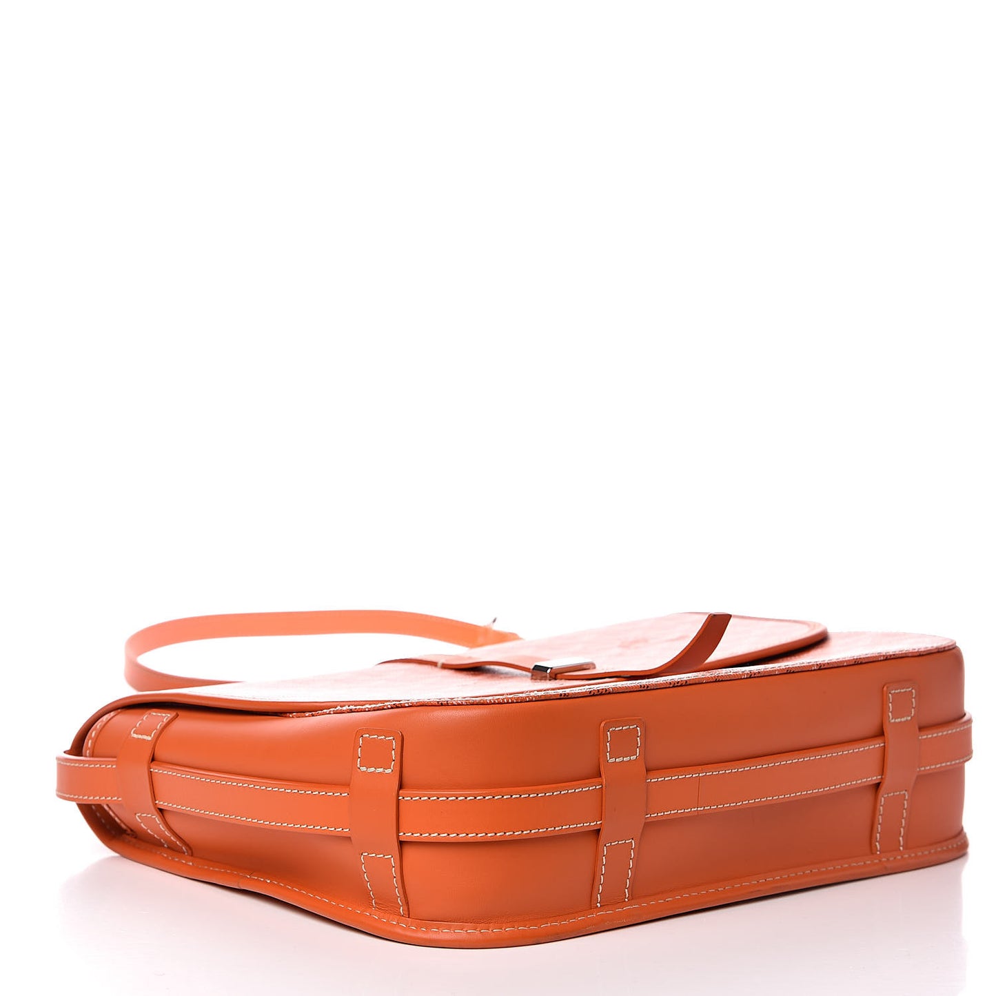 Goyardine Belvedere II MM Messenger Bag Orange