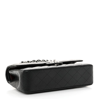 Chanel Caviar Quilted Medium Double Flap Black 4 of 12