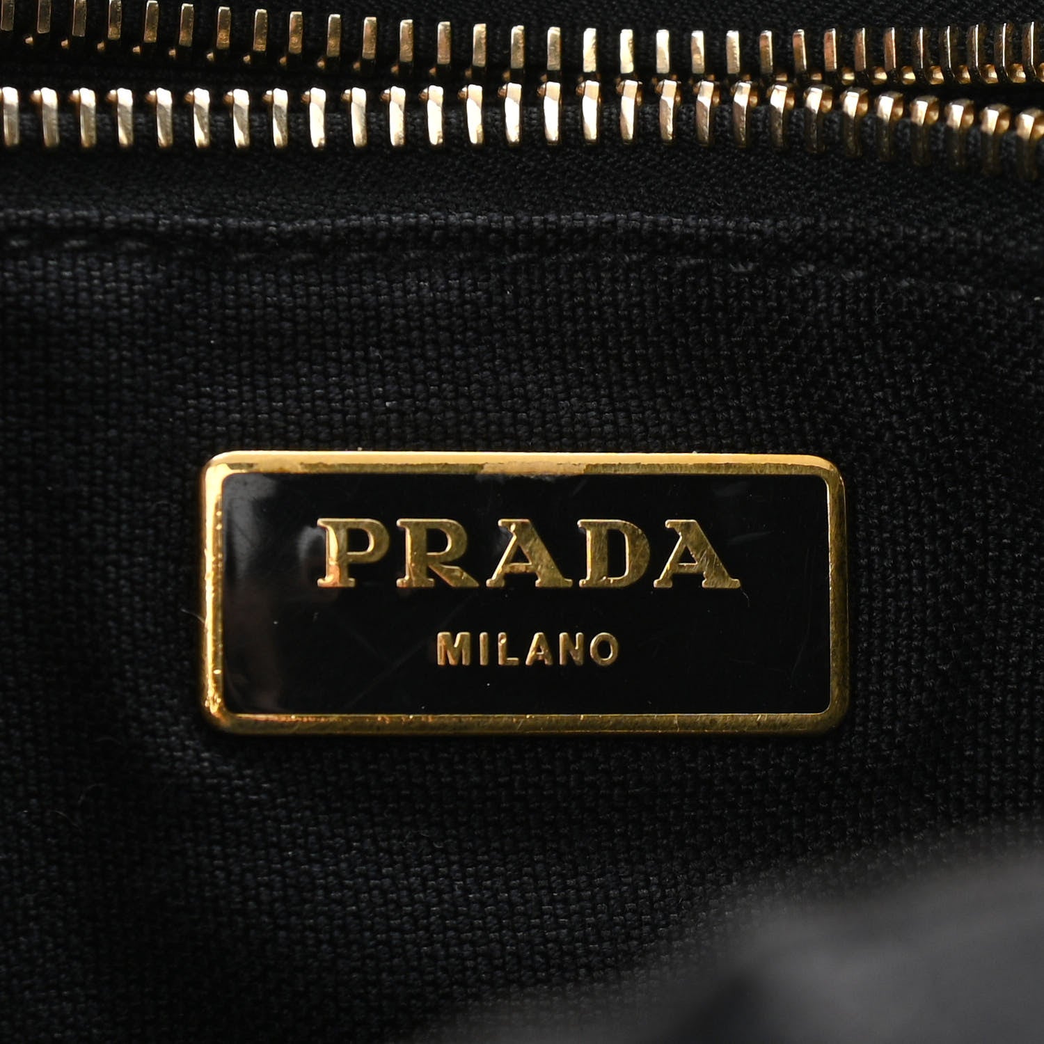 Prada Canapa Logo Tote Black 6 of 12