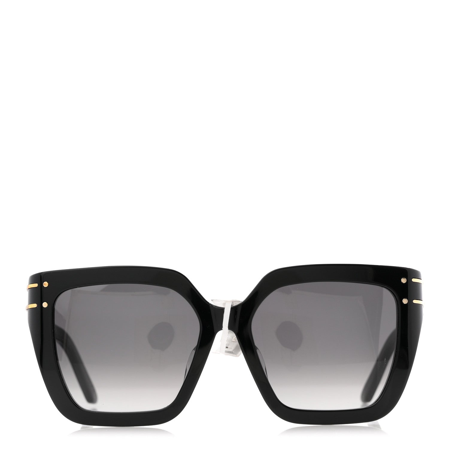 Christian Dior Acetate Diorsignature S10F Square Sunglasses Black 2 of 7