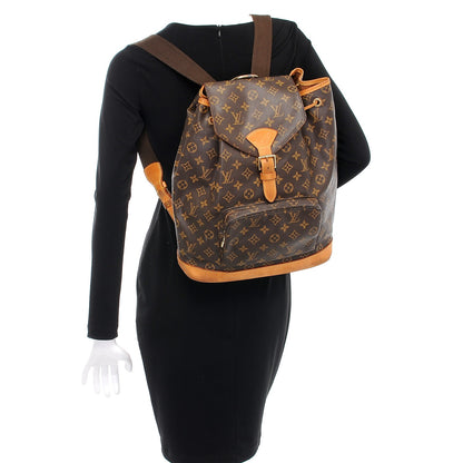 Louis Vuitton Monogram Montsouris GM Backpack 2 of 10