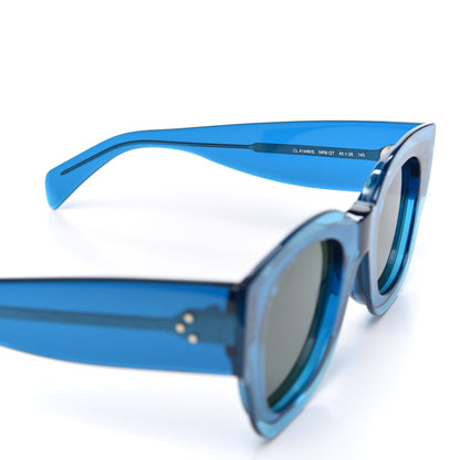 Celine Acetate Sunglasses CL 41446/S Blue 6 of 7