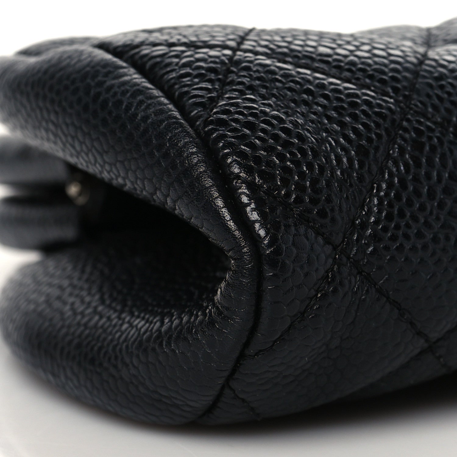 Chanel Caviar Quilted Timeless Clutch Black 8 of 13