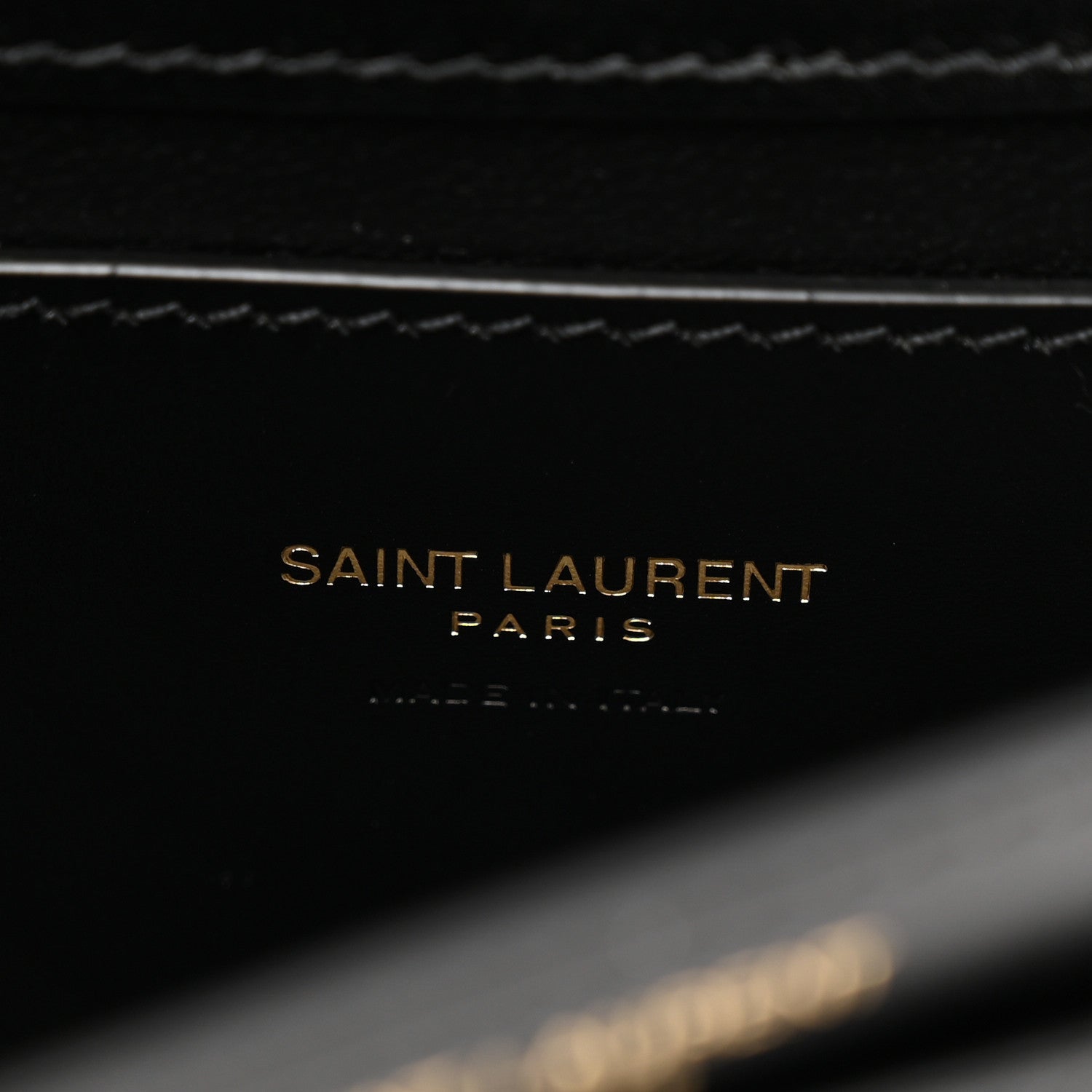 Saint Laurent Box Calfskin Mini Voltaire Shoulder Bag Black 6 of 11
