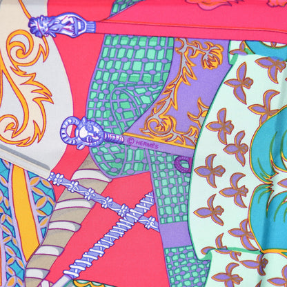 Hermes Silk Etendards et Bannieres Scarf 90 4 of 5