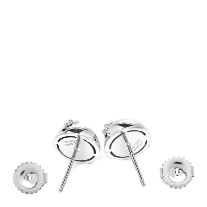 Tiffany Sterling Silver HardWear Bolt Ball Earrings 4 of 6