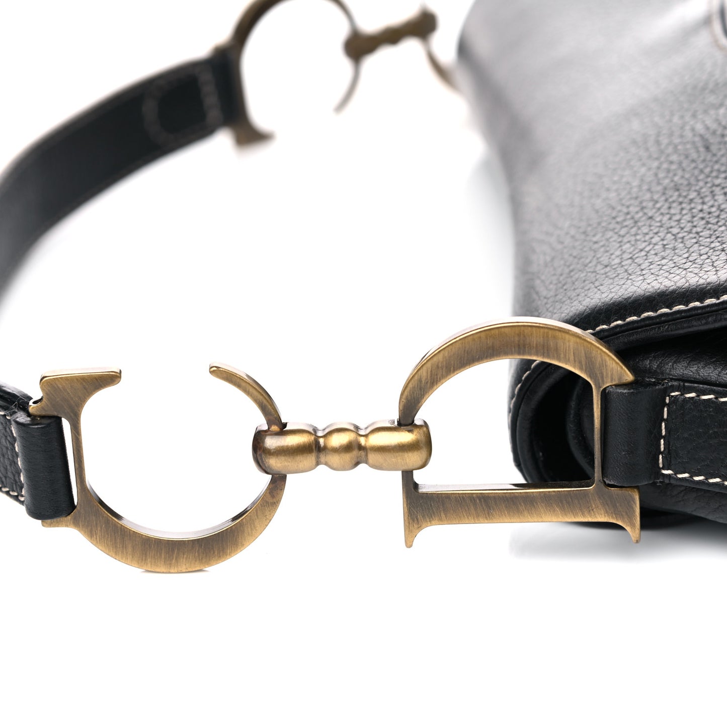 Calfskin Saddle Bag Black