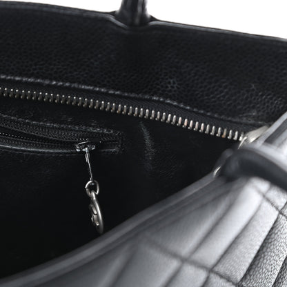 Chanel Caviar Quilted Medallion Tote Black 13 of 15