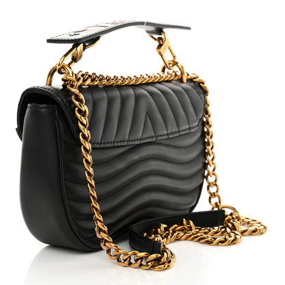 Louis Vuitton Calfskin New Wave Chain PM Black 3 of 11
