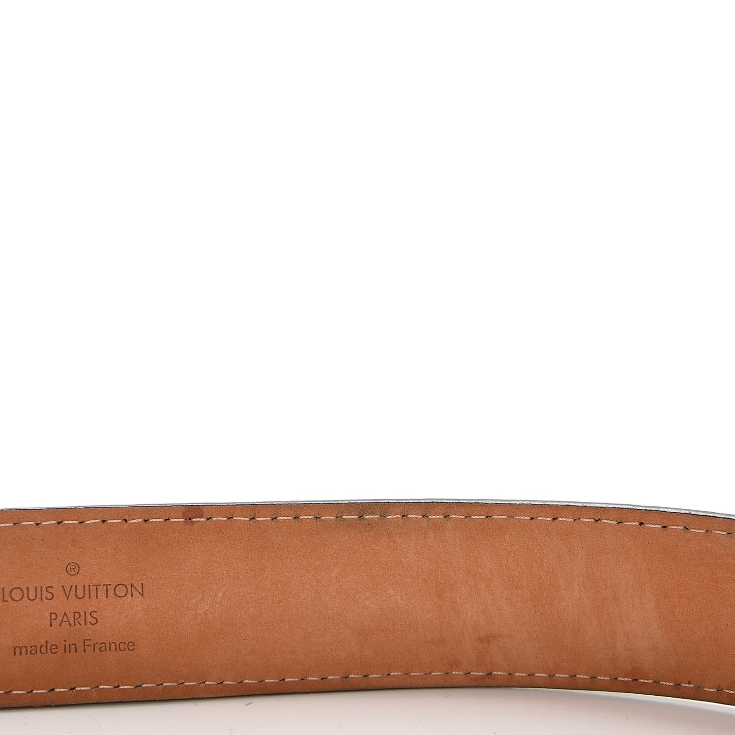 Damier Ebene Tresor Belt 80 32