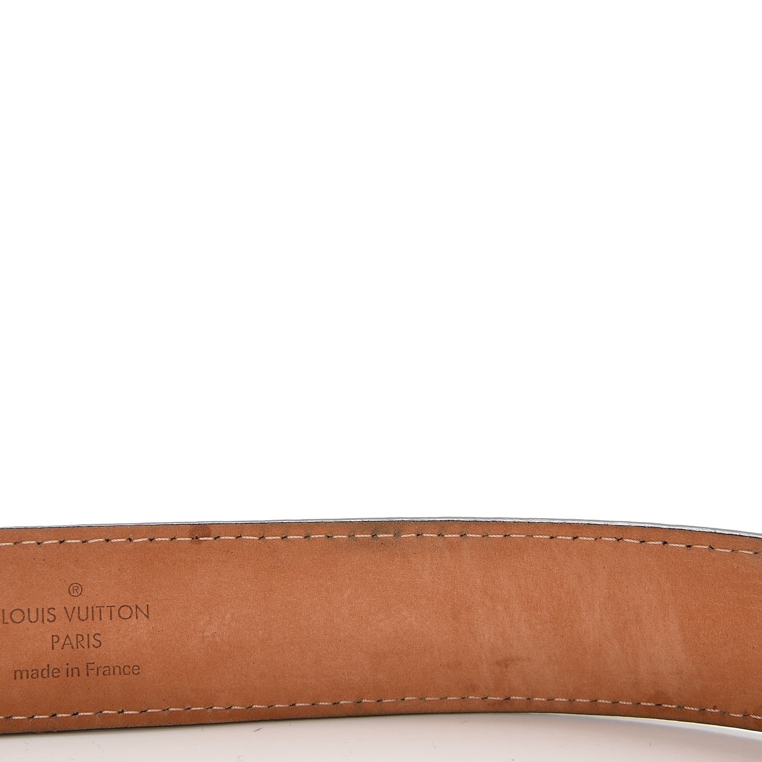 Louis Vuitton Damier Ebene Tresor Belt 80 32 5 of 8