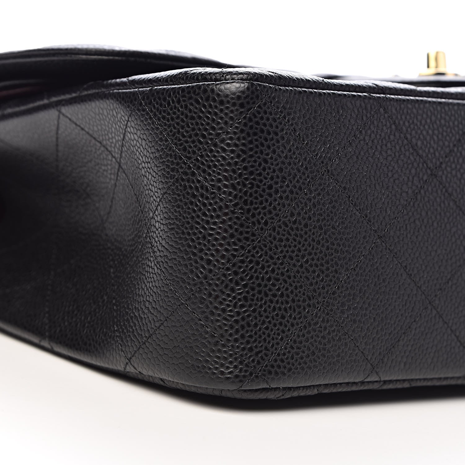 Chanel Caviar Quilted Jumbo Double Flap Black 8 of 11