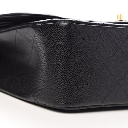 Chanel Caviar Quilted Jumbo Double Flap Black 8 of 11