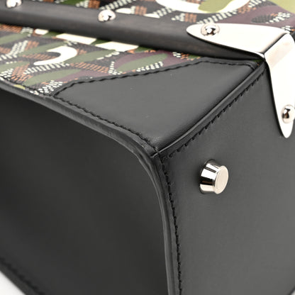 Goyard Goyardine Lettres Camouflage Saigon PM  Black Green Multicolor 10 of 12