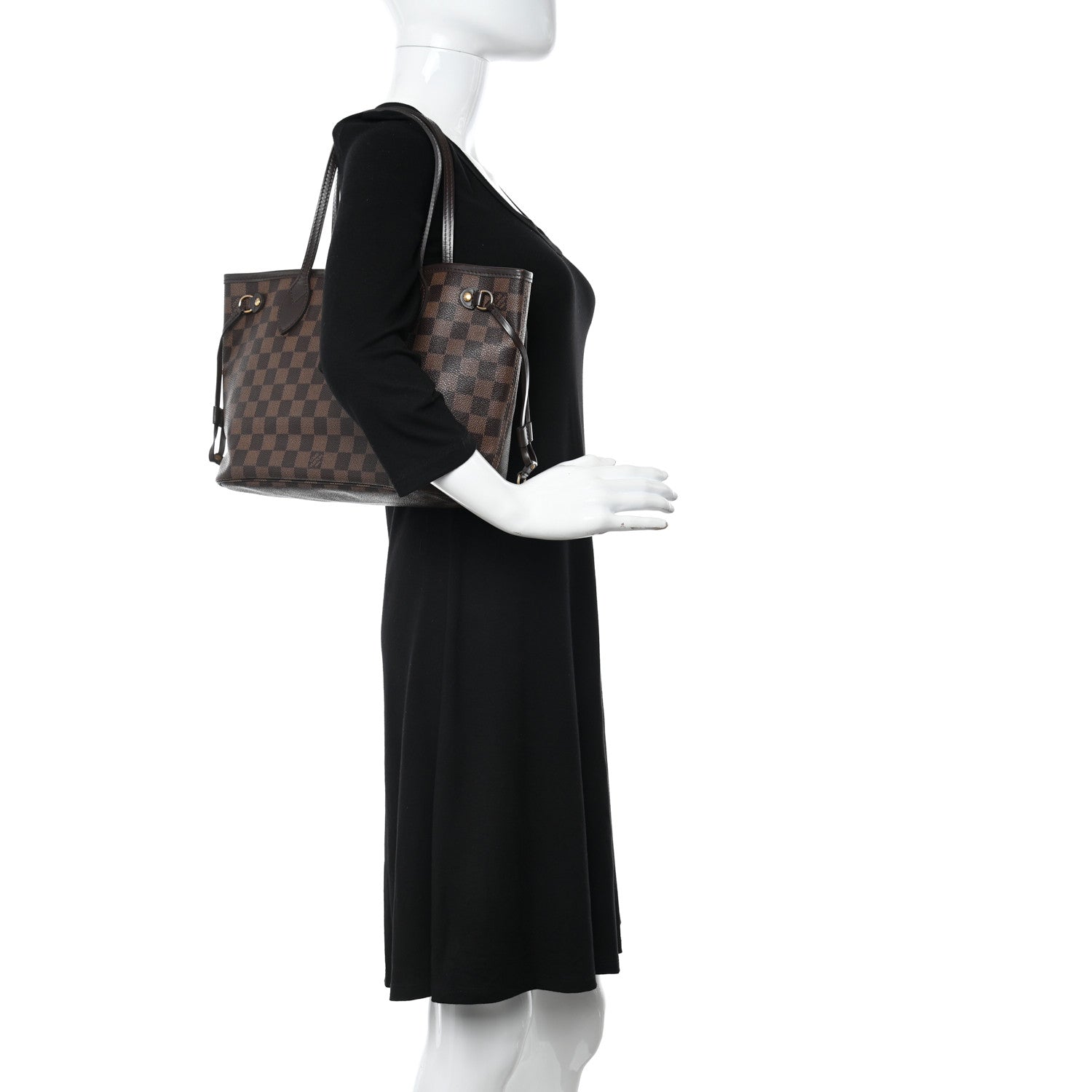Louis Vuitton Damier Ebene Neo Neverfull PM 2 of 13