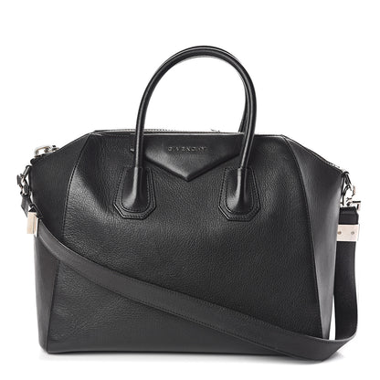 Givenchy Sugar Goatskin Medium Antigona Black 1 of 11