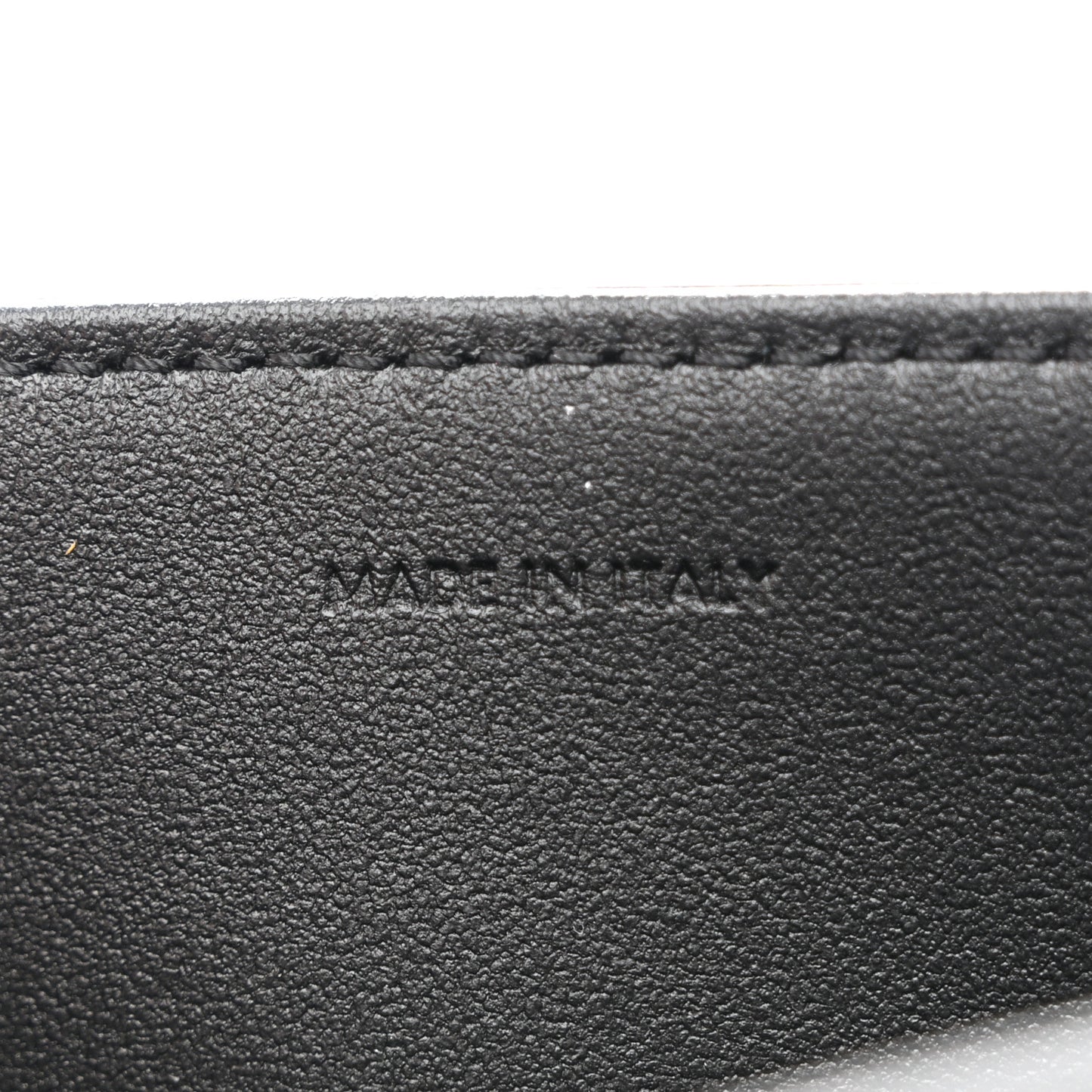 Shiny Calfskin Medium Triomphe Black