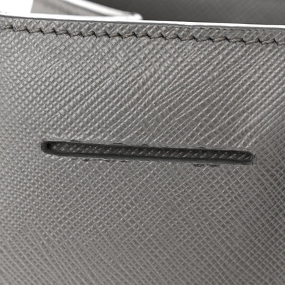Prada Saffiano Medium Galleria Double Zip Tote Marmo 17 of 17