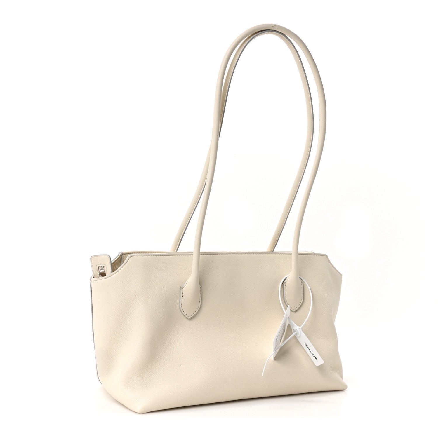 The Row Deerskin Terrasse Bag Ivory 3 of 9