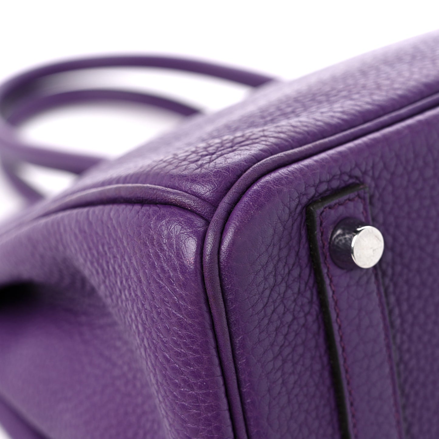 Taurillon Clemence Birkin 30 Ultraviolet