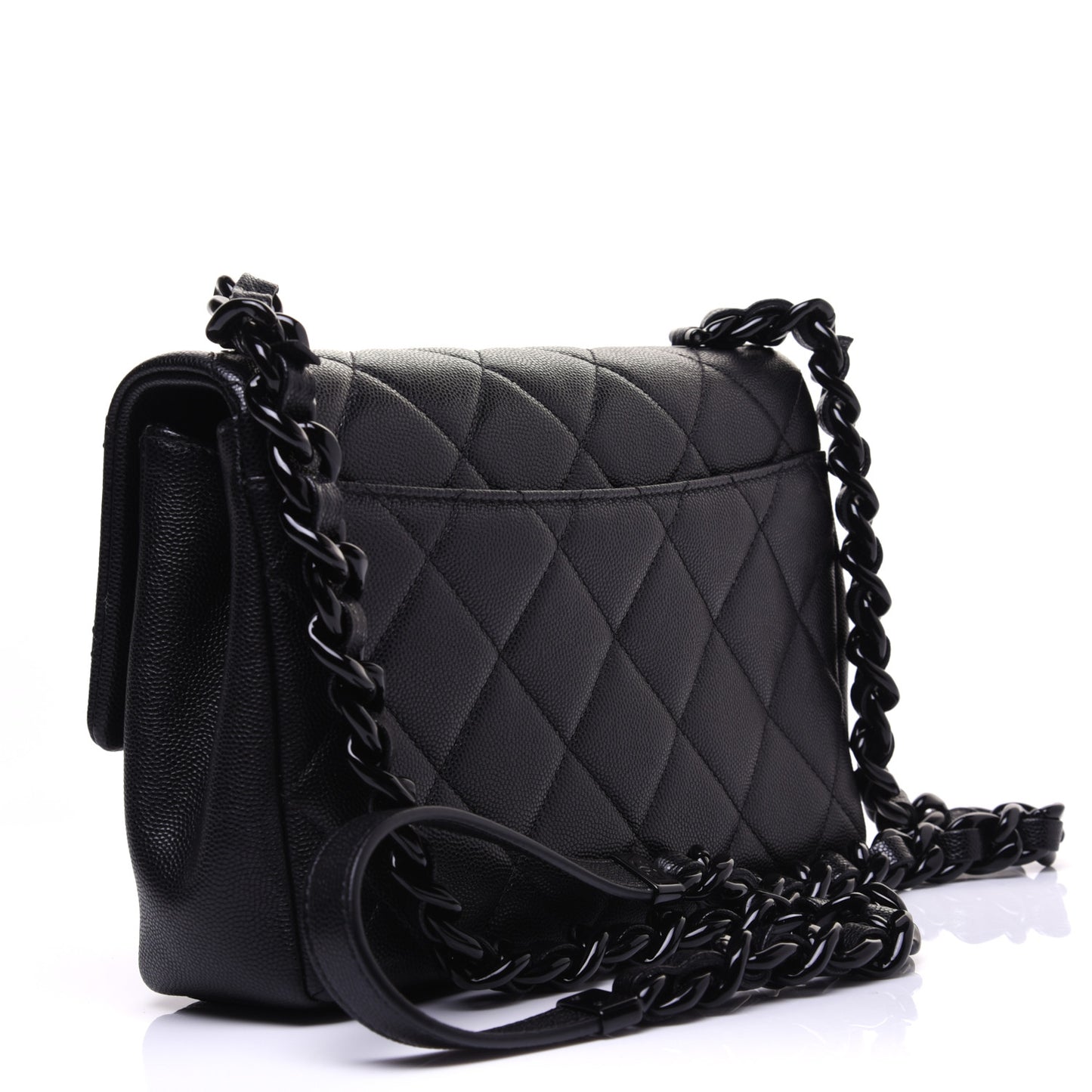 Caviar Quilted My Everything Flap Black