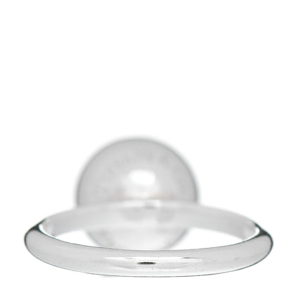 Tiffany Sterling Silver 12mm HardWear Ball Ring 58 8.5 4 of 5
