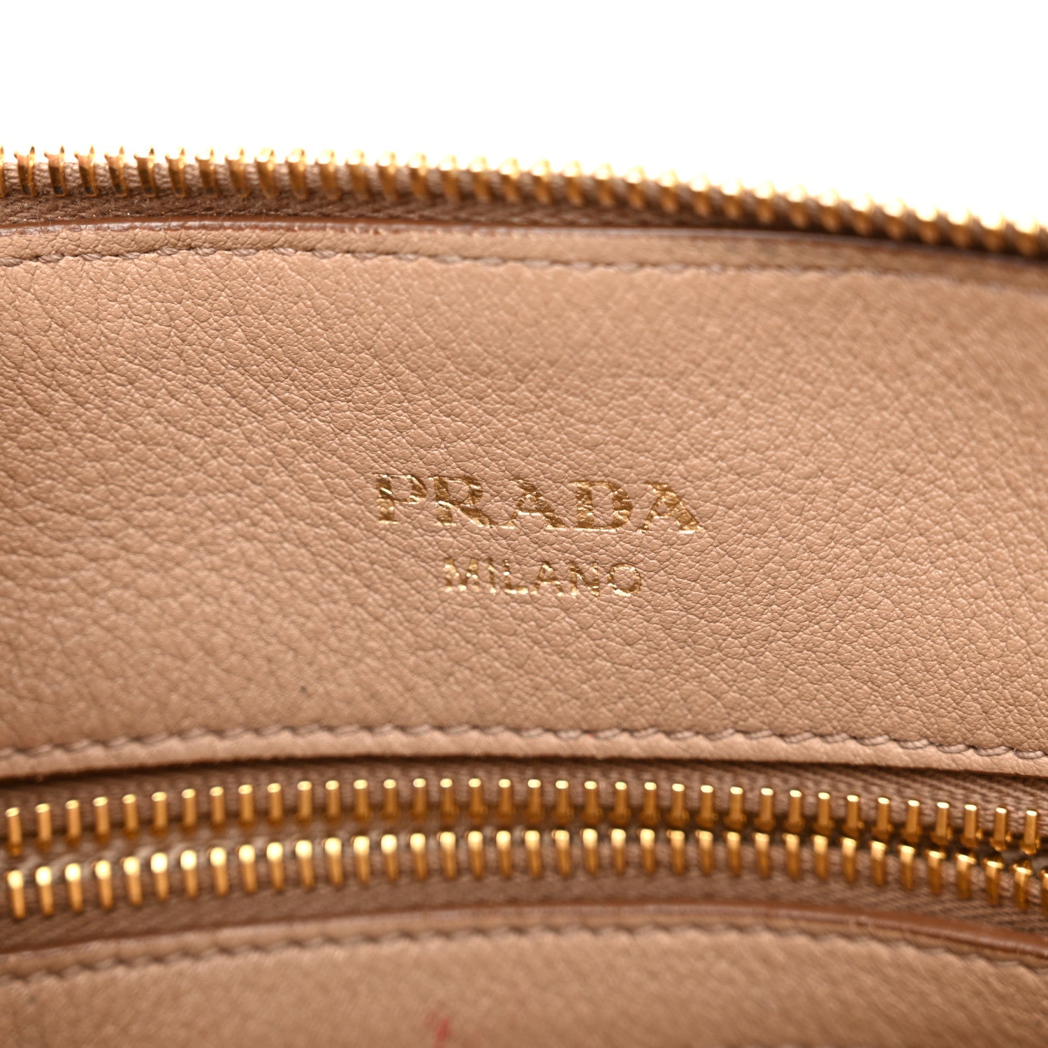Prada Vitello Daino Mini Shopping Tote Cammeo 6 of 22