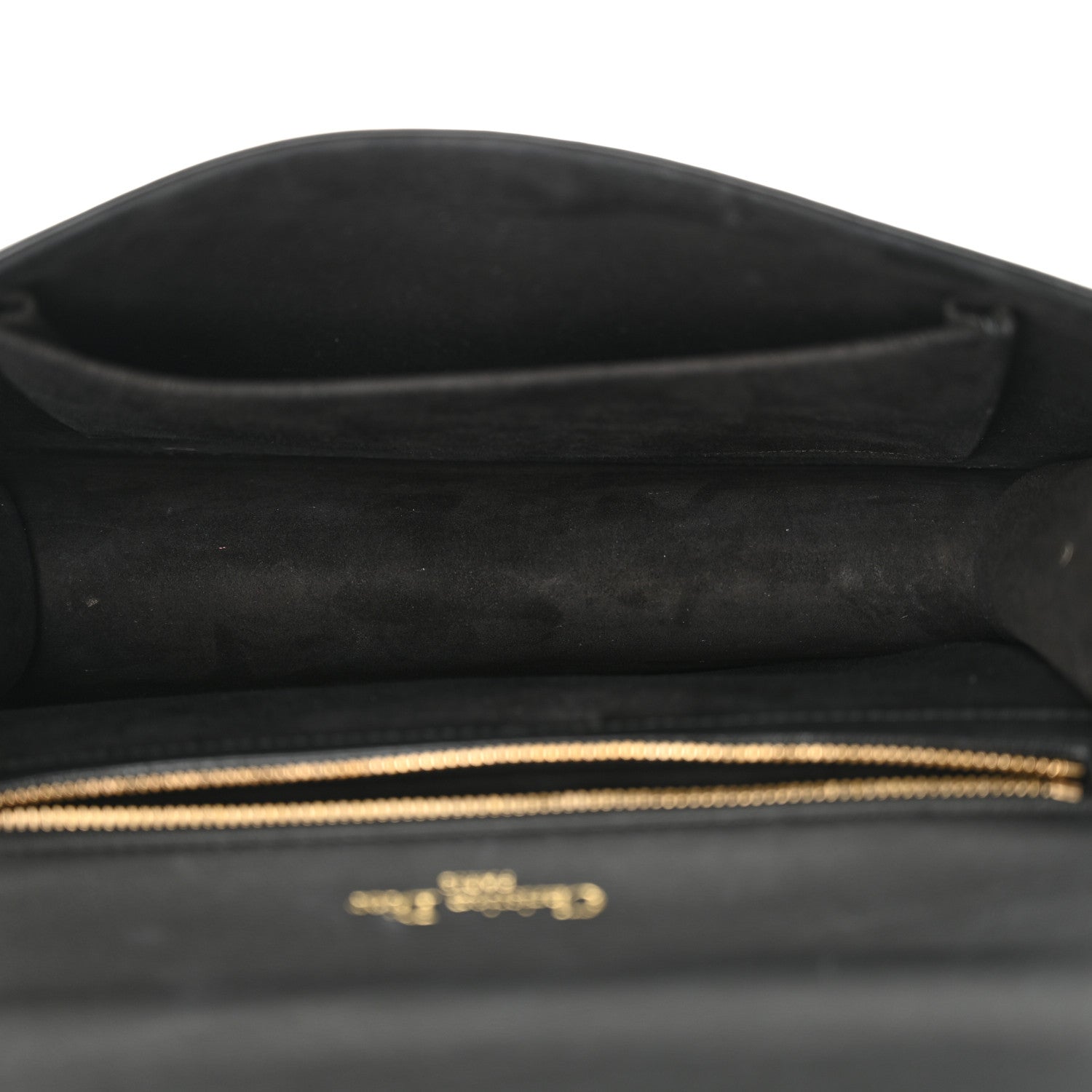 Christian Dior Calfskin Beaded Medium Diorama Flap Bag Black Gold 5 of 13