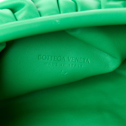 Bottega Veneta Smooth Butter Calf The Pouch Oversized Clutch Parakeet 6 of 11