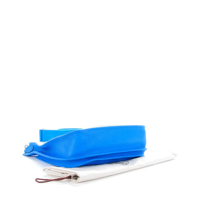 Hermes Taurillon Clemence Evelyne III GM Bleu Hydra 4 of 11
