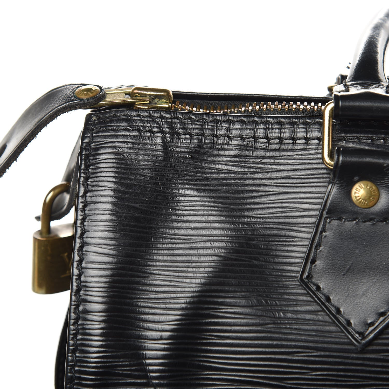 Louis Vuitton Epi Speedy 25 Black 18 of 22