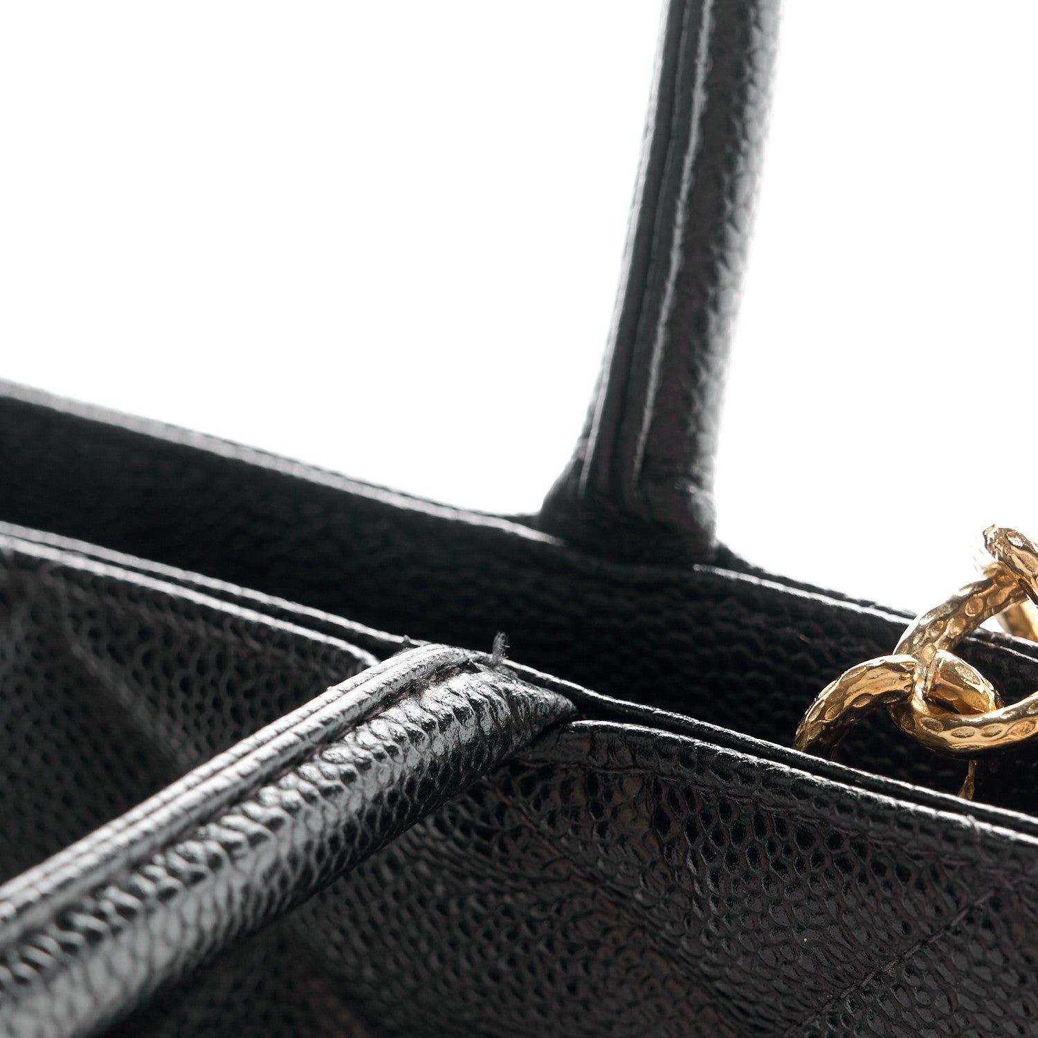 Chanel Caviar Quilted Medallion Tote Black 11 of 11