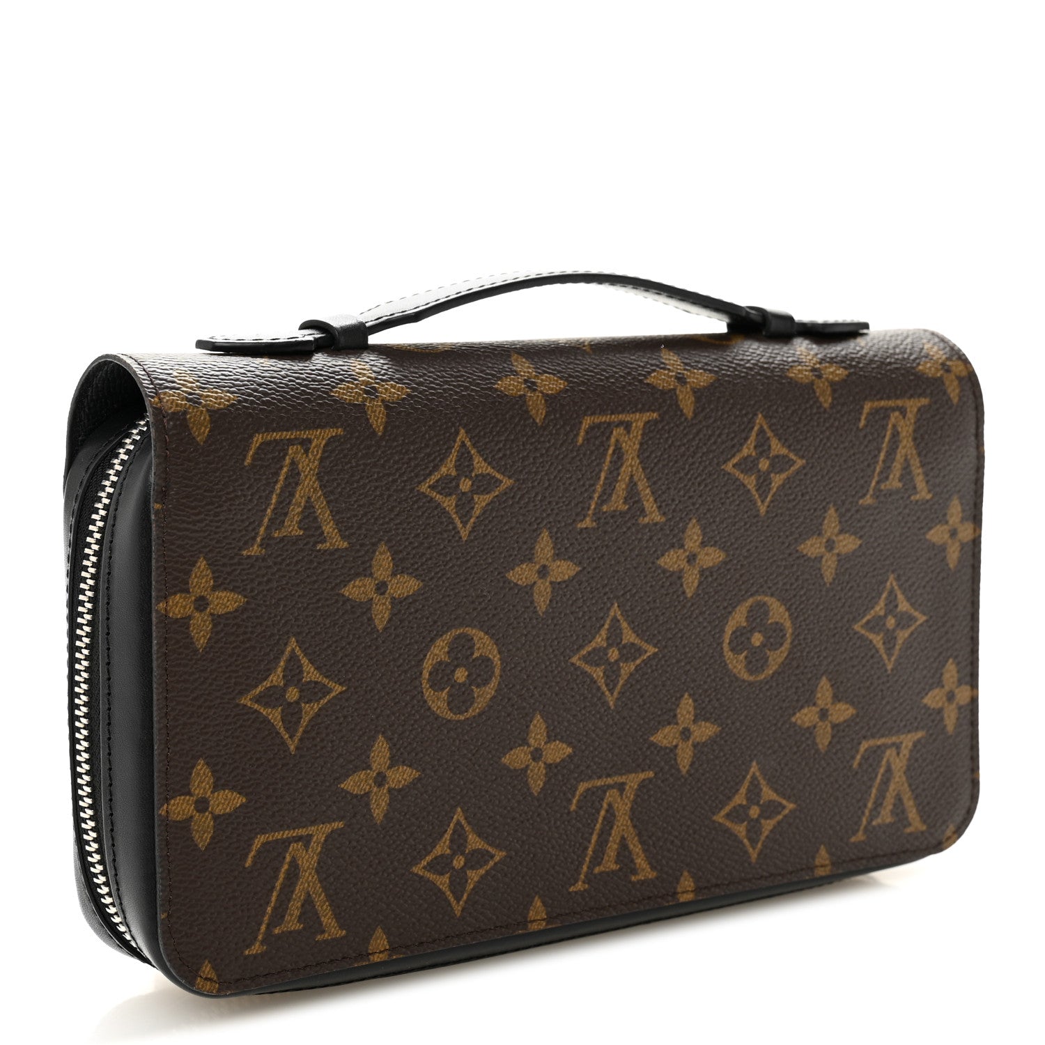 Louis Vuitton Monogram Macassar Zippy XL Wallet 3 of 11