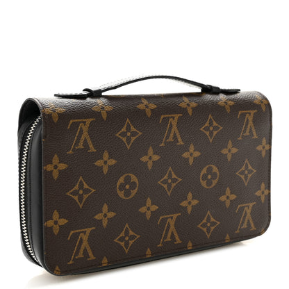 Louis Vuitton Monogram Macassar Zippy XL Wallet 3 of 11