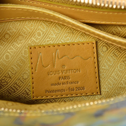 Louis Vuitton Monogram Pulp Defile Weekender PM Yellow 6 of 7
