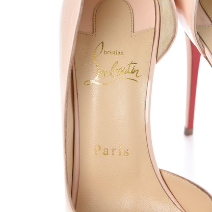 Christian Louboutin Patent Iriza 100 Pumps 38.5 Poudre 7 of 12