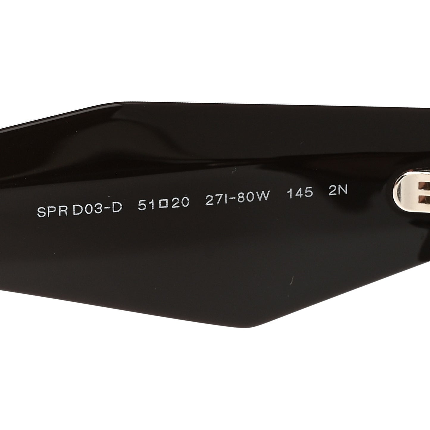 Acetate Sunglasses SPR D03 Dark Brown