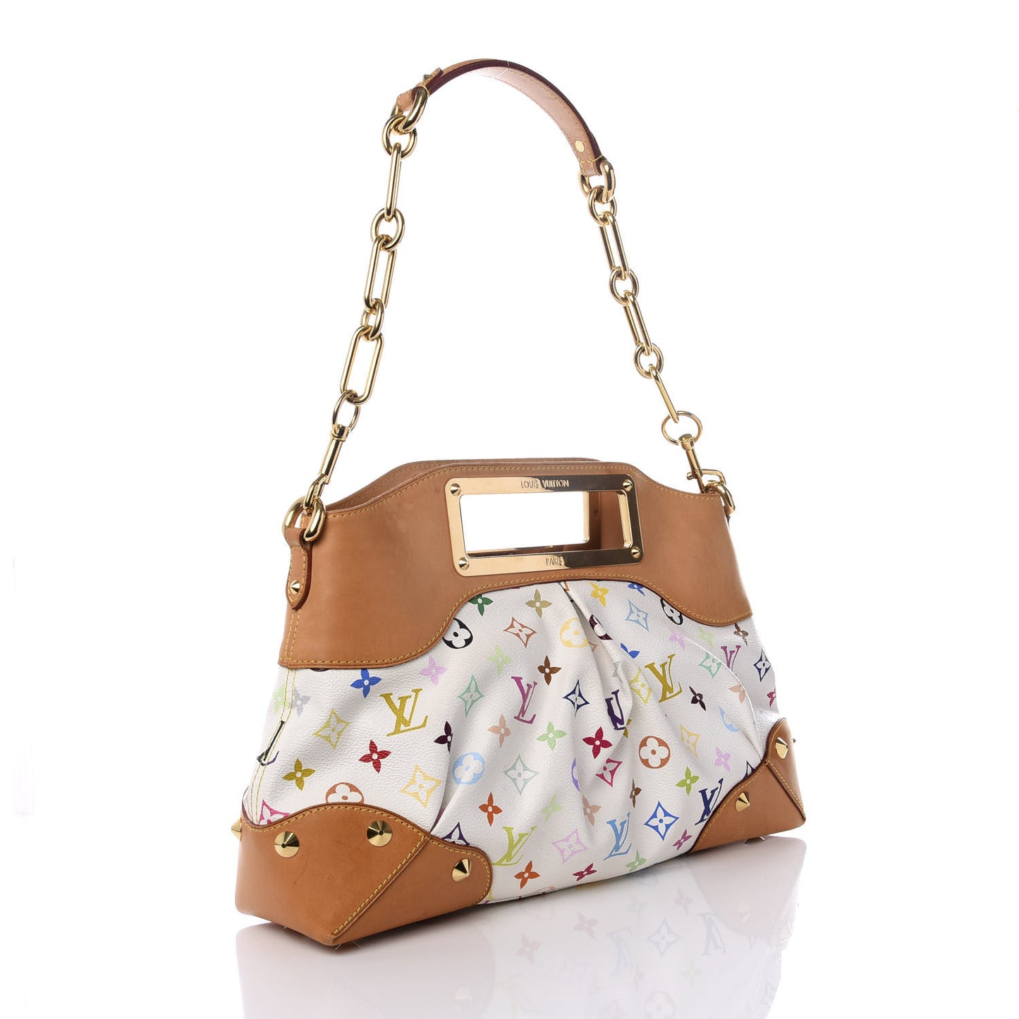 Monogram Multicolor Judy MM White