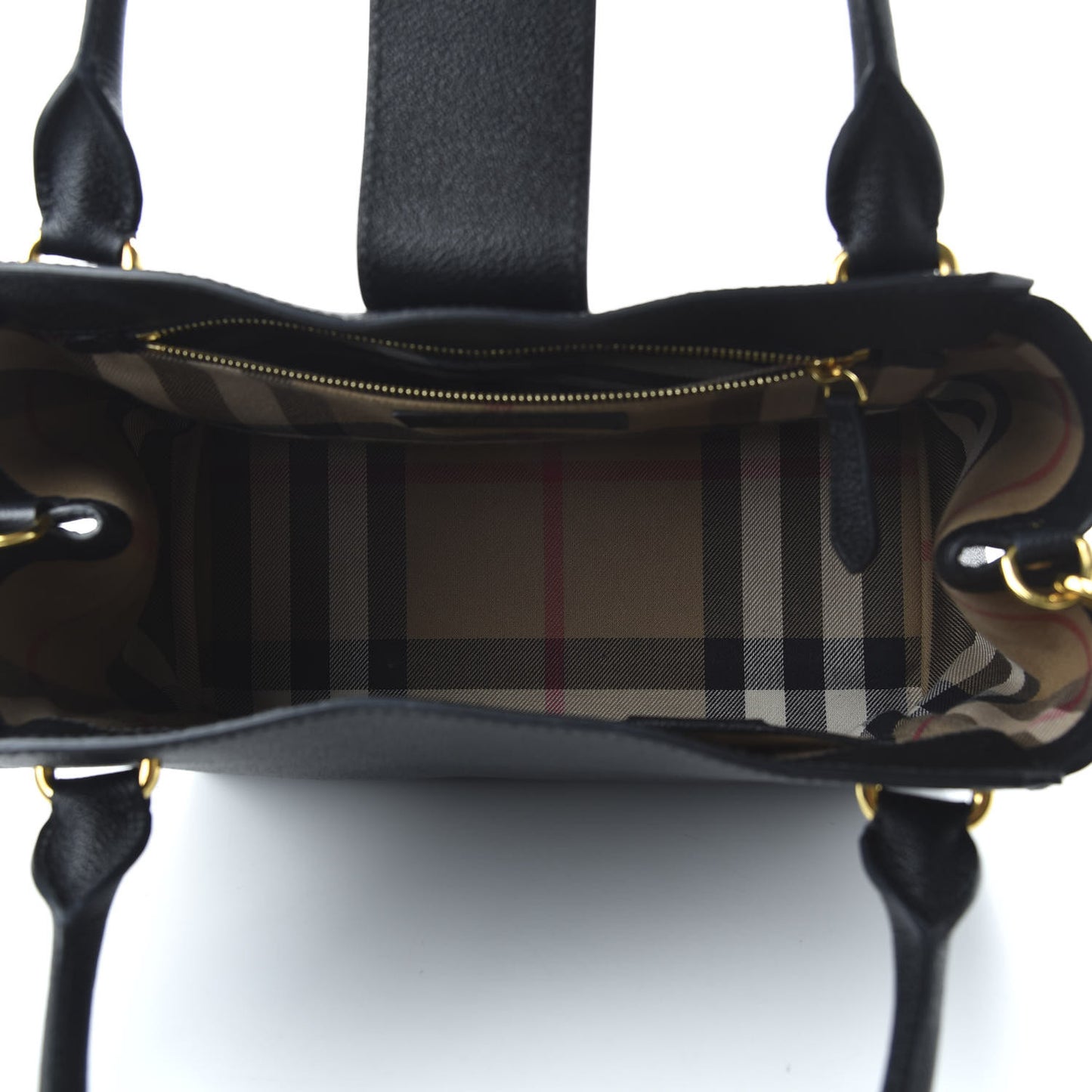 Soft Grain Calfskin Medium Buckle Tote Black