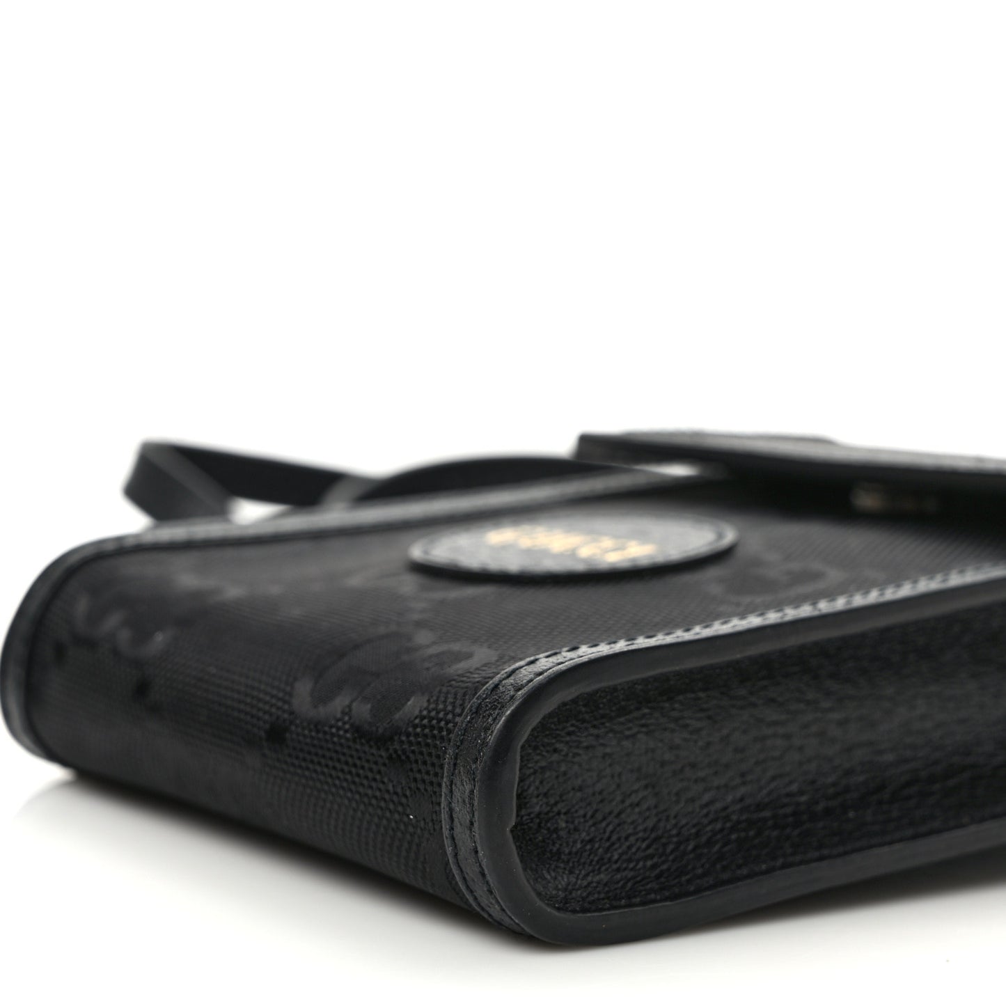 Econyl Nylon Monogram Off The Grid Crossbody Bag Black
